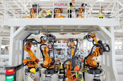 恒大汽車基地 2545臺機器人為恒馳 效力